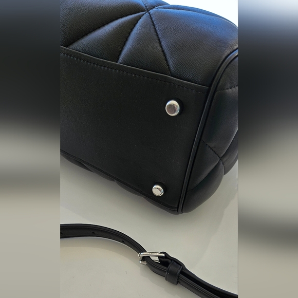 🔥 NWT Coach Black Diamond Puffer Rowan Purse 🔥 - Picture 5 of 12